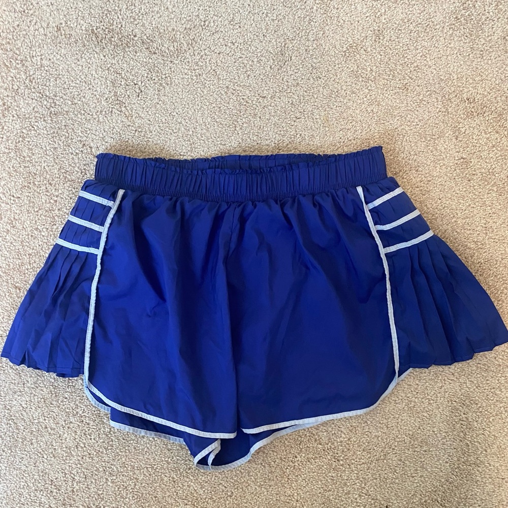AS Revival Blue Shorts with White Accents